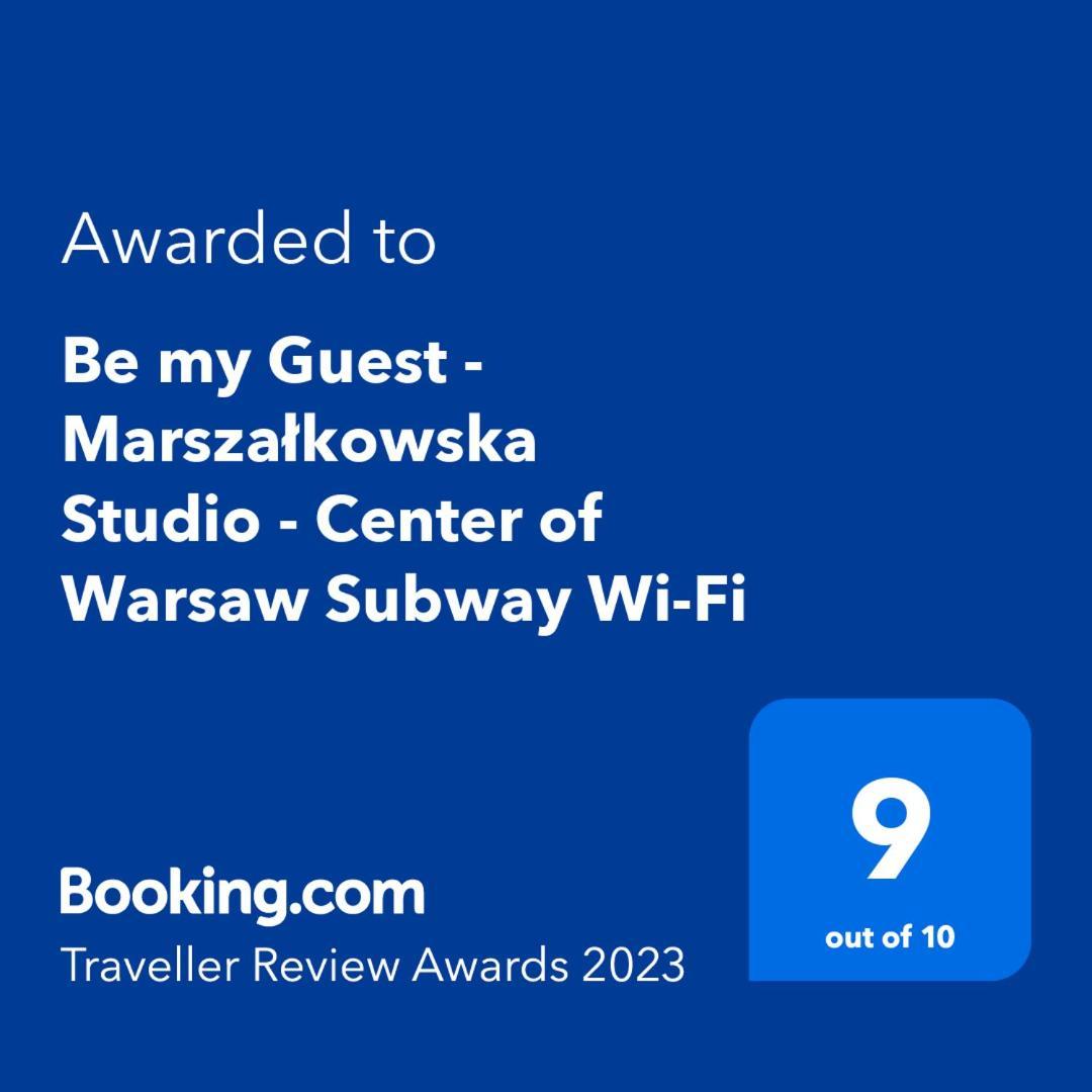 Be My Guest - Marszalkowska Studio - Center Of Warsaw Subway Wi-Fi Breakfast Eksteriør billede